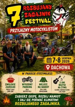 7 Rozbujany Zagajnik Festival - Dachowa 2026 - Nowina, Nowina, Robakowo - Osiedle, Dachowa, województwo wielkopolskie