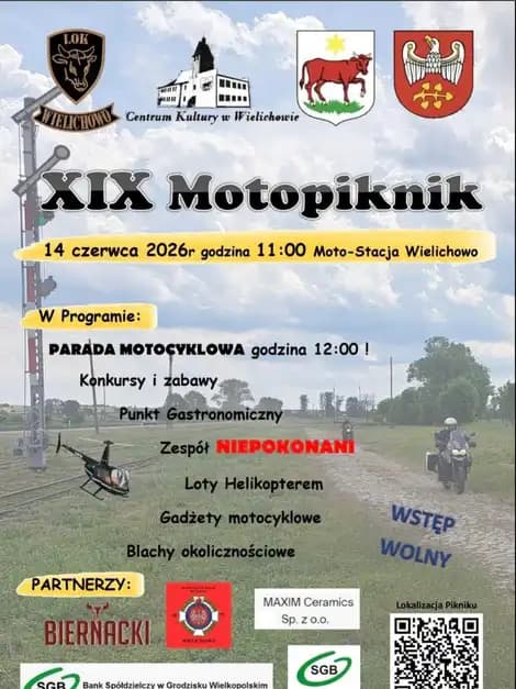 XIX Motopiknik Wielichowo - 2026