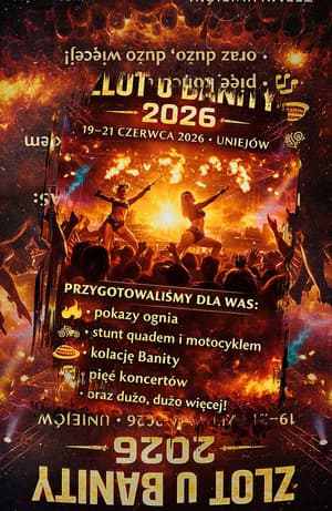 Zlot u Banity - 2026 - Termy Uniejów, Zamkowa, Uniejów, województwo łódzkie