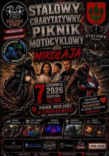 Stalowy Piknik Motocyklowy dla Mikołaja - 2026