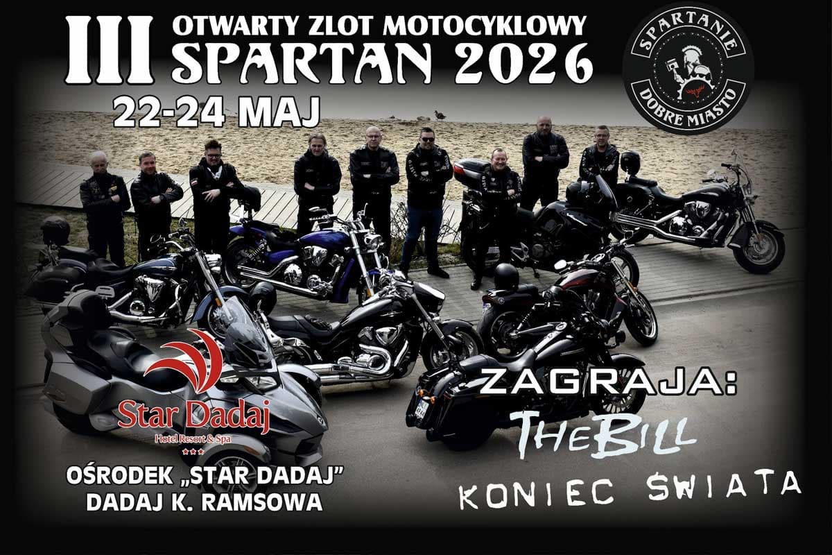 III Otwarty Zlot Motocyklowy Spartan 2026